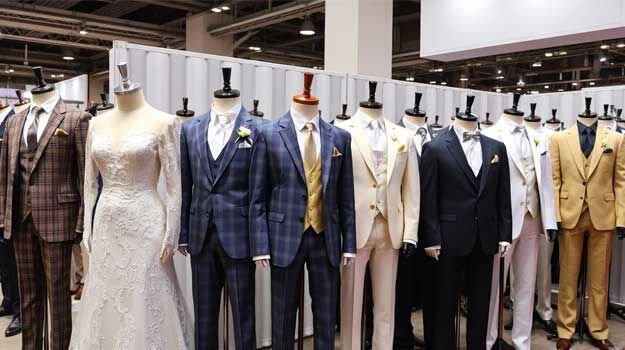 Auswahl des Hochzeitsanzugs