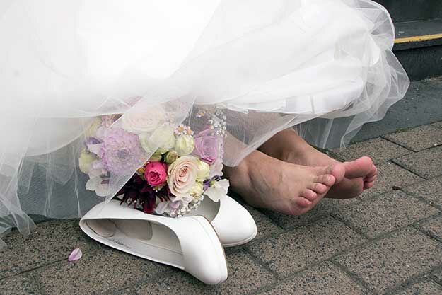 Die richtigen Brautschuhe finden
