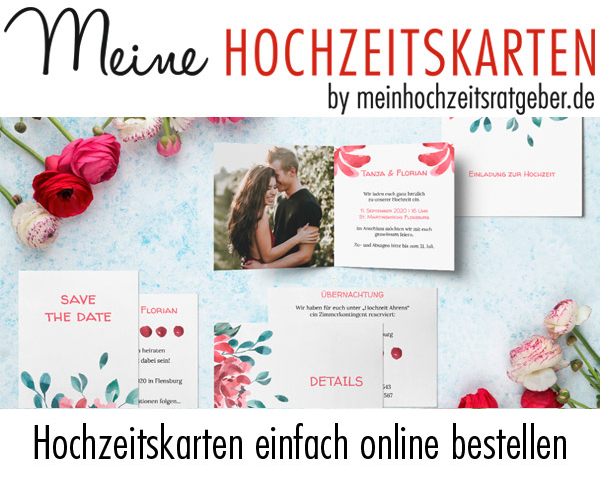 Hochzeitskarten online bestellen